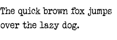 Old Typewriter by OWPictures — Slab Serif Font — thumbnail 6