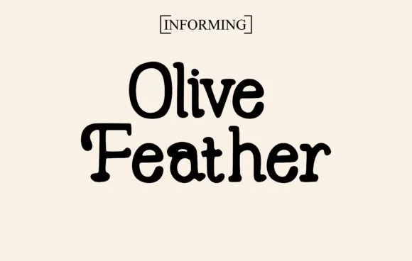 Olive Feather by OliviaFontCo — Slab Serif Font