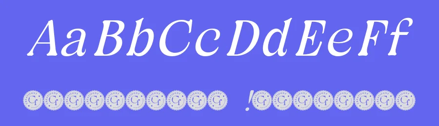 CF Oliviera by Indotype Foundry — Serif Font — thumbnail 3