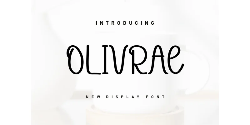 Olivrae Font by ArtLine Design — Display Font