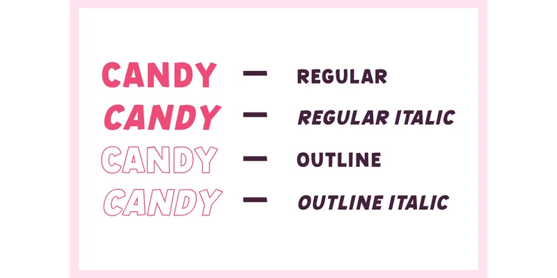 Only Night Font by Ade (7NTypes) — Display Font — thumbnail 2
