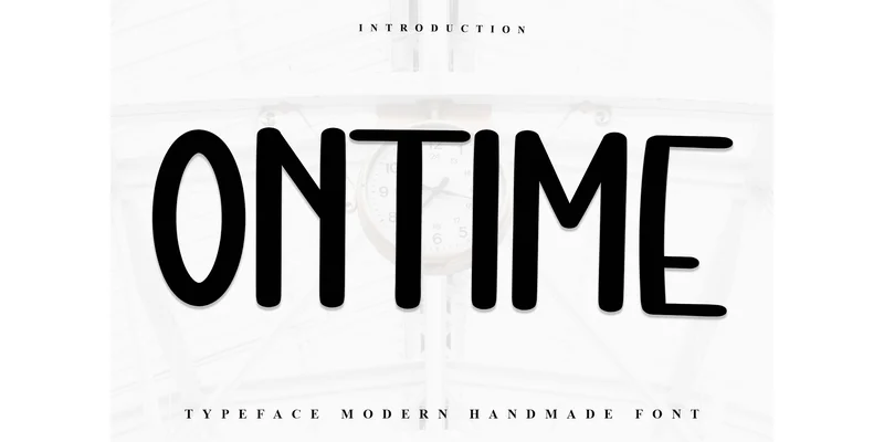 Ontime Font by Inermedia STUDIO — Sans Serif Font