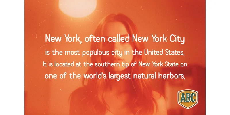 Orangered Font by ABC Font — Sans Serif Font — thumbnail 3