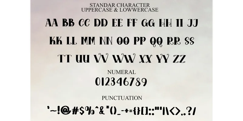 Orchid Flower Font by PiPi Creative — Display Font — thumbnail 7