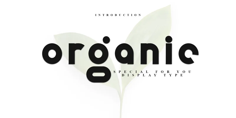 Organic Font by Inermedia STUDIO — Sans Serif Font