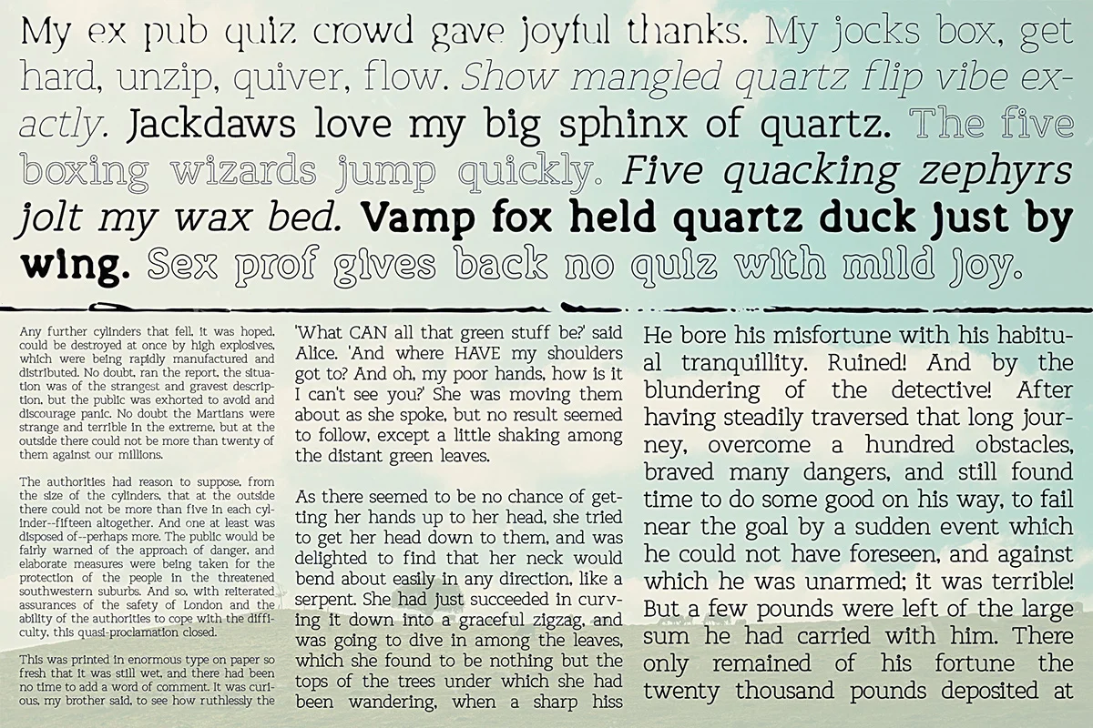 Osgood Slab by Quzma Supply Co. — Slab Serif Font — thumbnail 4