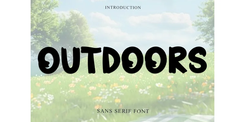 Outdoors Font by Inermedia STUDIO — Display Font