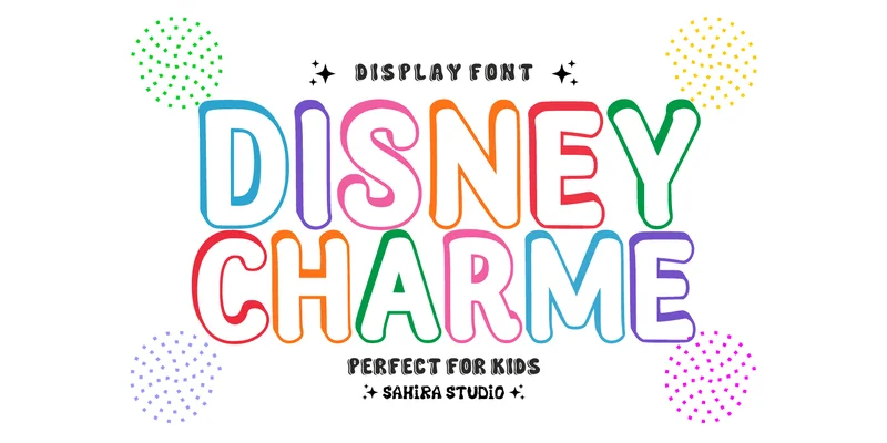 Outline Shadow Font by Sahira Studio — Display Font — thumbnail 3