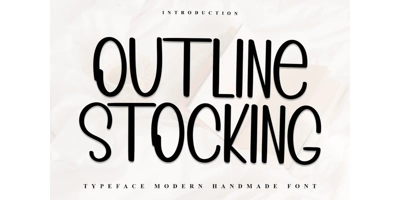 Outline Stocking Font by Inermedia STUDIO — Sans Serif Font