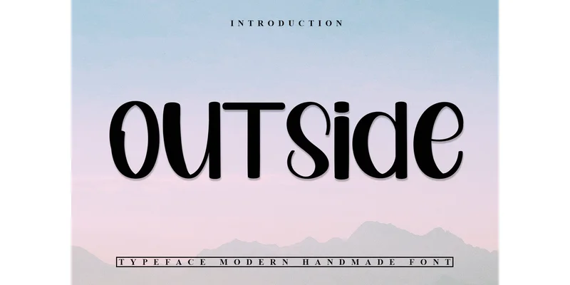 Outside Font by Inermedia STUDIO — Display Font