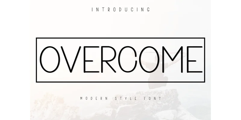 Overcome Font by FreshTypeINK — Sans Serif Font