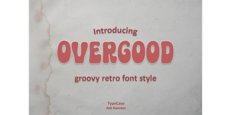 Overgood Font by Typecase — Display Font