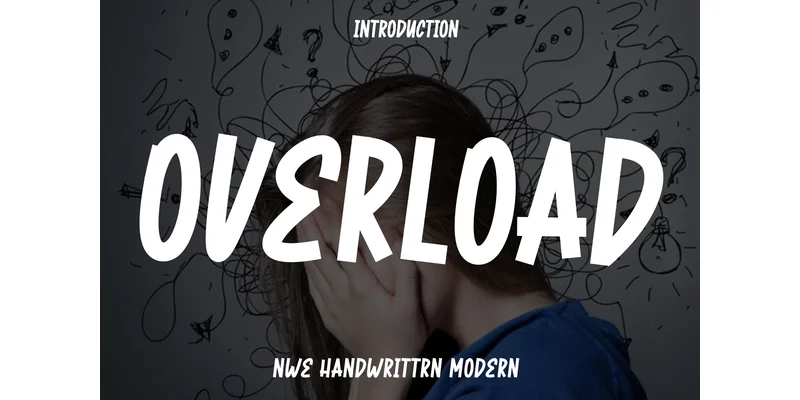 Overload Font by Plafont store — Display Font