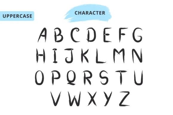 Paint by Rabeya — Color Fonts Font — thumbnail 4