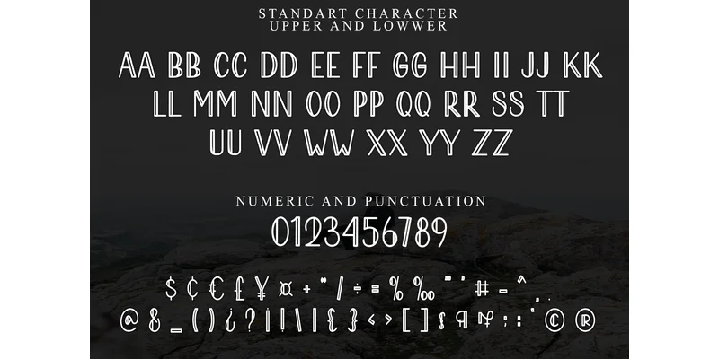 Paper Line Font by FreshTypeINK — Display Font — thumbnail 7