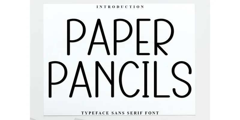 Paper Pancils Font by Inermedia STUDIO — Sans Serif Font