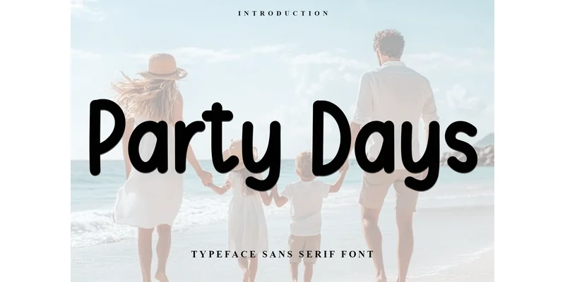 Party Days Font by Inermedia STUDIO — Display Font