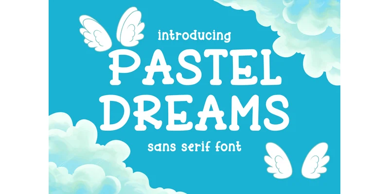 Pastel Dreams Font by CraftedType Studio — Sans Serif Font