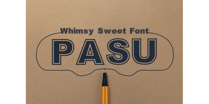 Pasu Font by mhd.usman00 — Display Font