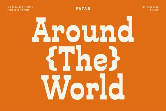 Patan by febryan.satria1 — Slab Serif Font — thumbnail 2