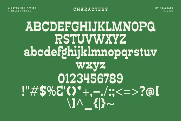 Patan by febryan.satria1 — Slab Serif Font — thumbnail 3