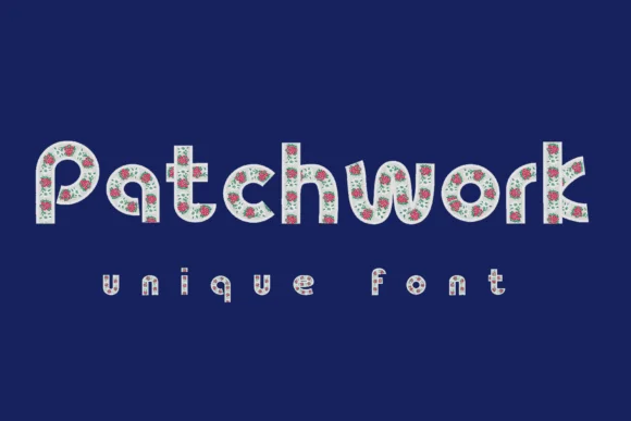 Patchwork by murisa.studio — Color Fonts Font