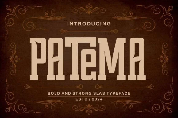 Patema by afkaristudio โ Slab Serif Font
