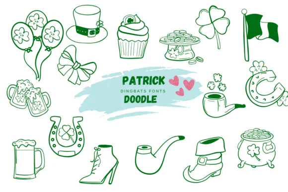 Patrick Doodle by Suphitchaya — Dingbats Font