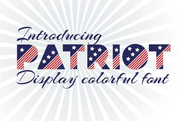 Patriot by z.zajka — Color Fonts Font