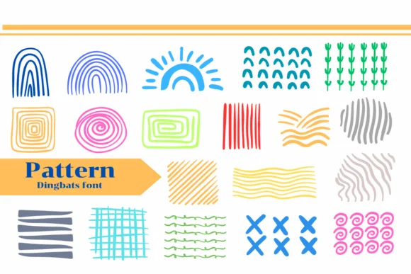 Pattern by Apiwat Type — Dingbats Font
