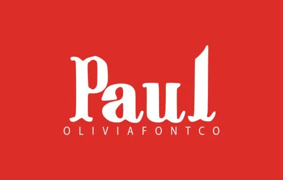 Paul by OliviaFontCo — Slab Serif Font
