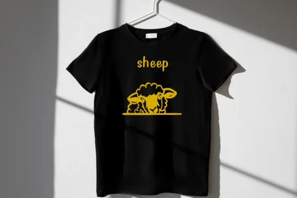 Peeking Sheep by Nongyao — Dingbats Font — thumbnail 5