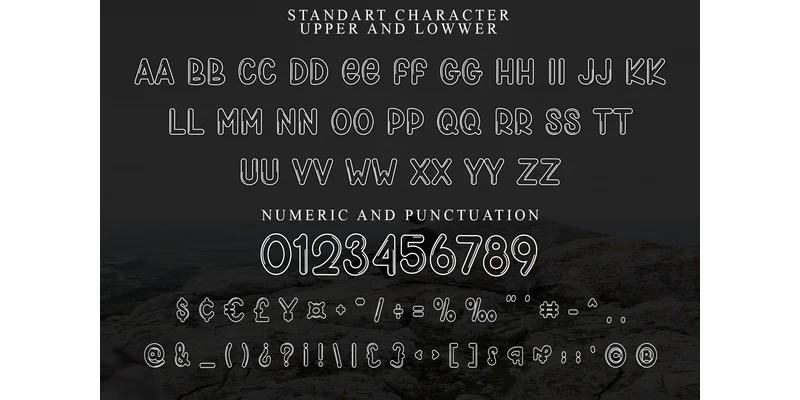 Pencil Thin Font by FreshTypeINK — Display Font — thumbnail 6