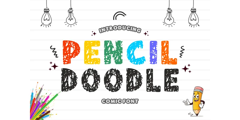 Pendoodles Regular Font by TaralArt by TaralArt — Decorative Font