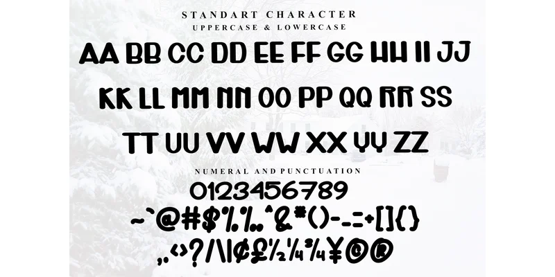 People Outline Font by FreshTypeINK — Display Font — thumbnail 4