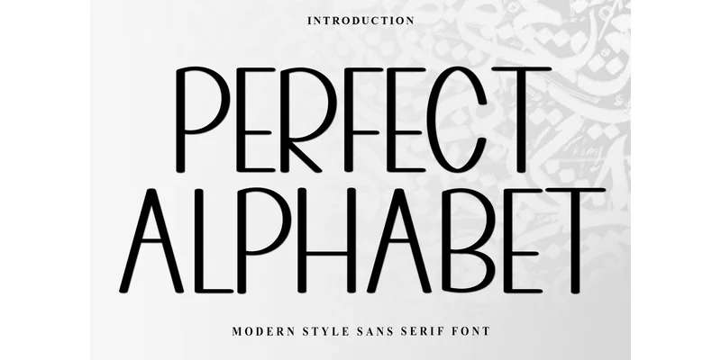 Perfect Alphabet Font by Inermedia STUDIO — Sans Serif Font
