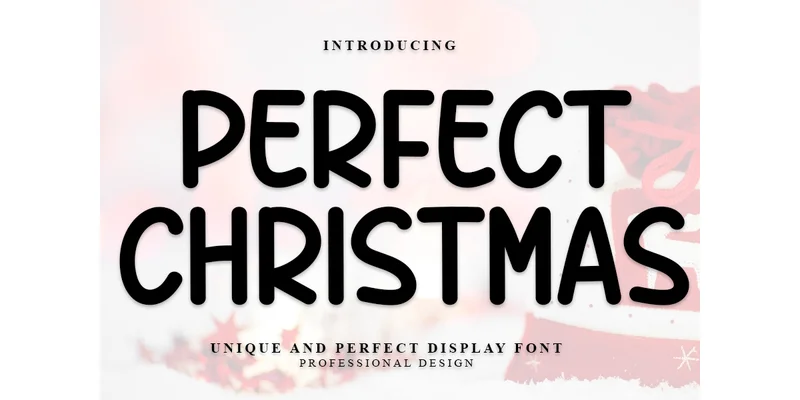 Perfect Christmas Font by PAYJHOshop — Display Font