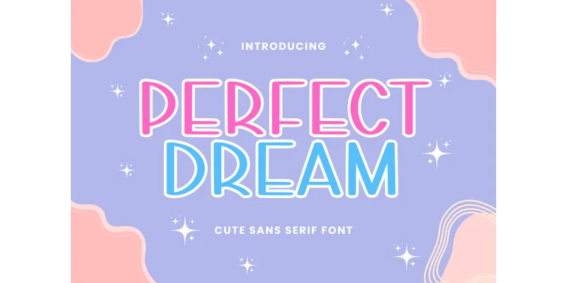 Perfect Dream Font by Letterayu — Sans Serif Font