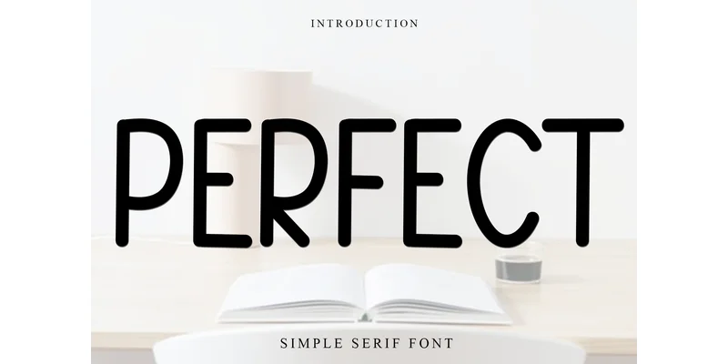 Perfect Font by FreshTypeINK — Display Font