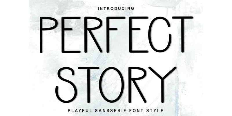Perfect Story Font by FreshTypeINK — Sans Serif Font