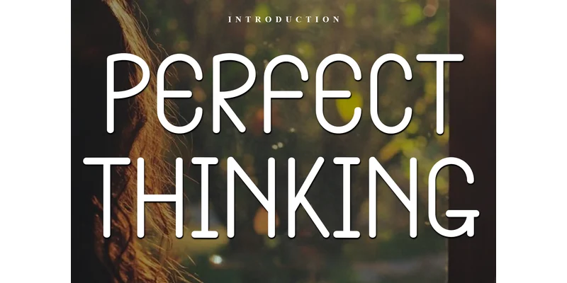 Perfect Thinking Font by FreshTypeINK — Sans Serif Font