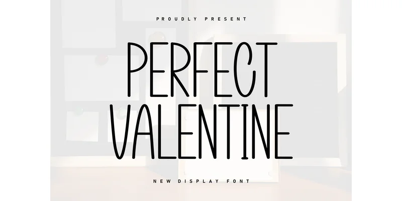 Perfect Valentine Font by KC Production — Display Font
