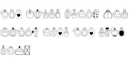 Perfumes by danita.kukkai — Dingbats Font — thumbnail 7