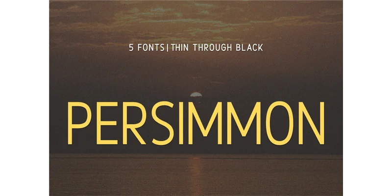 Persimmon Font by Huntype — Sans Serif Font