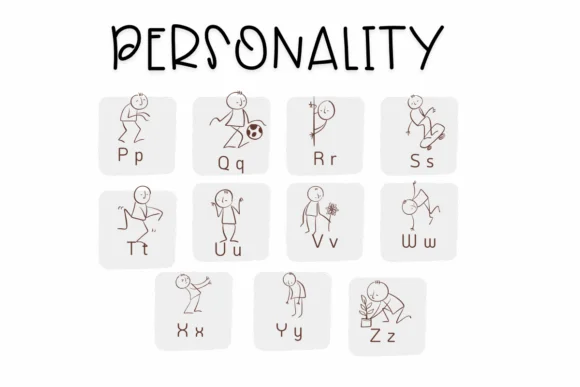Personality by Sirinart — Dingbats Font — thumbnail 3