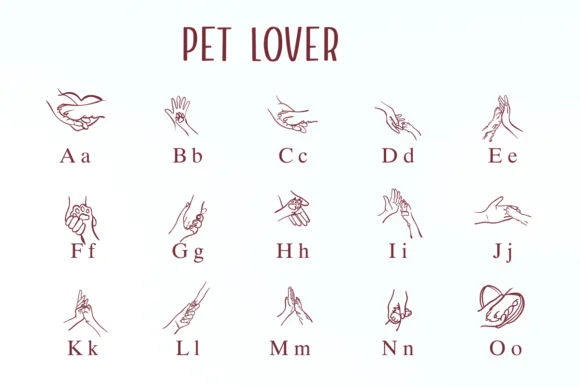 Pet Lover by Nongyao — Dingbats Font — thumbnail 2