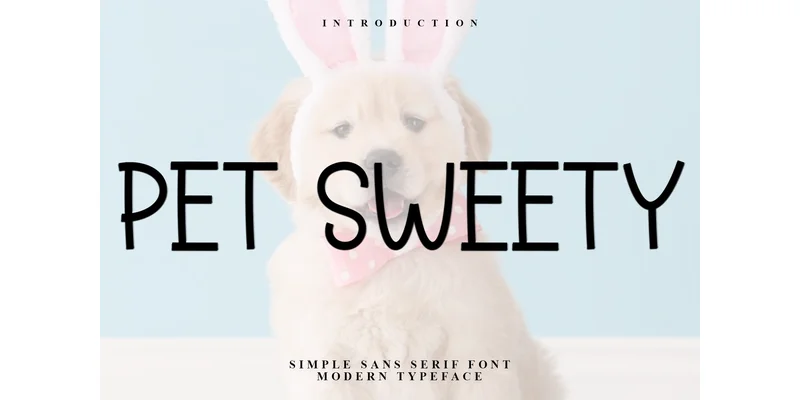 Pet Sweety Font by Inermedia STUDIO — Sans Serif Font