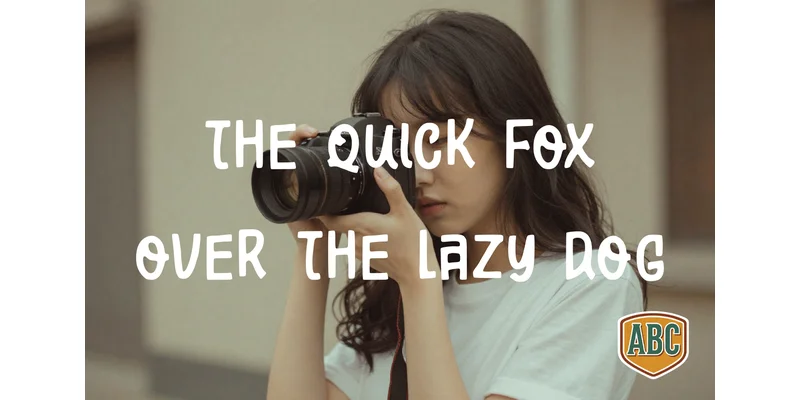 Photographer Font by ABC Font — Display Font — thumbnail 2