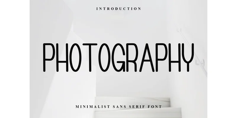 Photography Font by PiPi Creative — Display Font