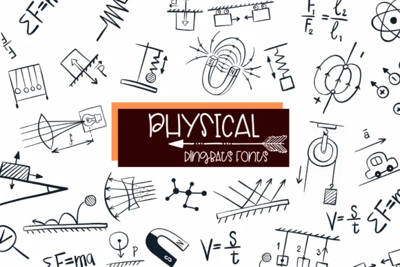 Physical by Sirinart — Dingbats Font